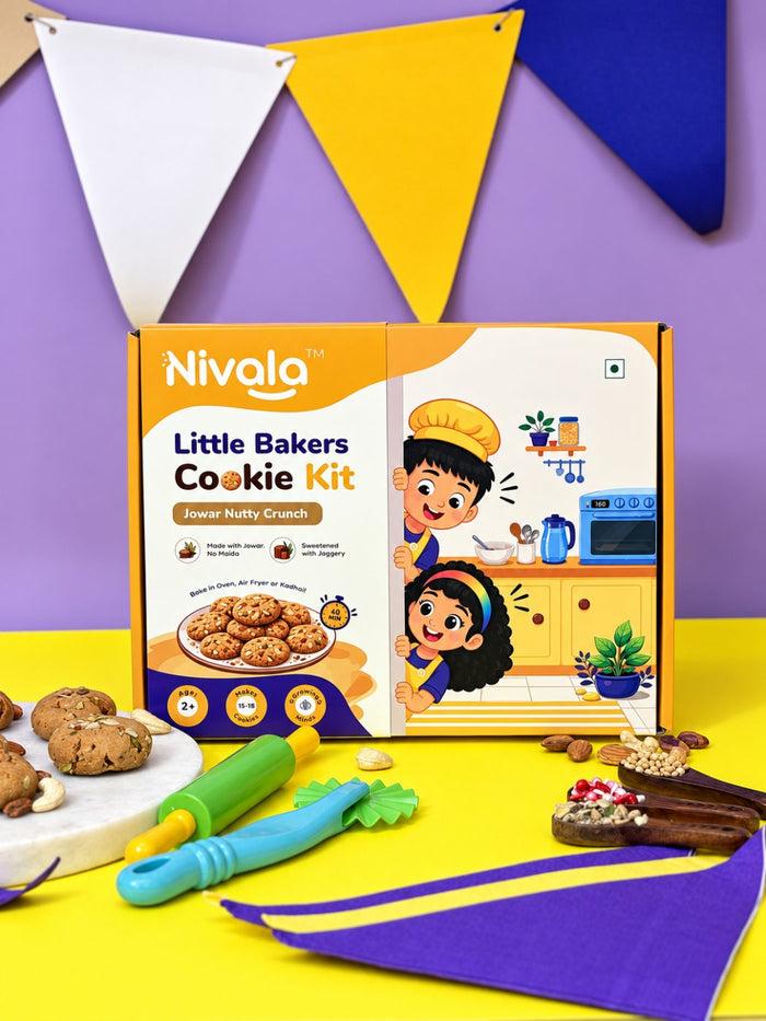 Jowar Nutty Crunch Cookie Kit