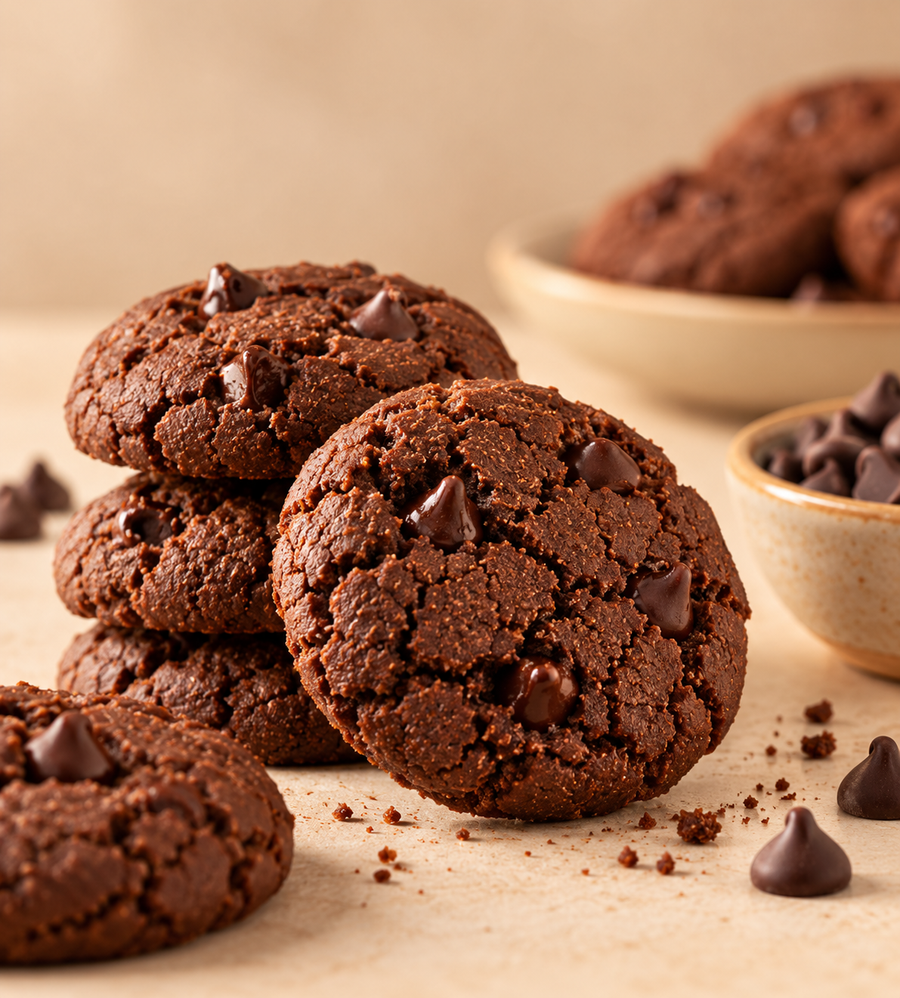 Nivala Ragi Choco Cookies with dark chocolate chips (1 of 2)