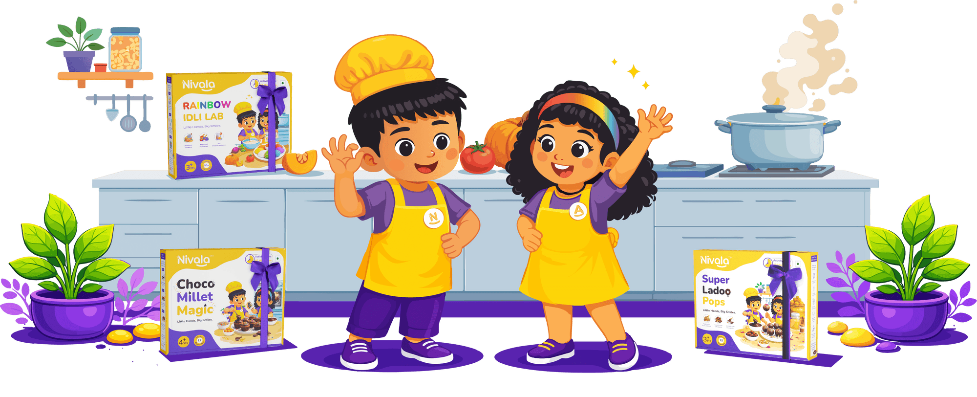 Footer illustration