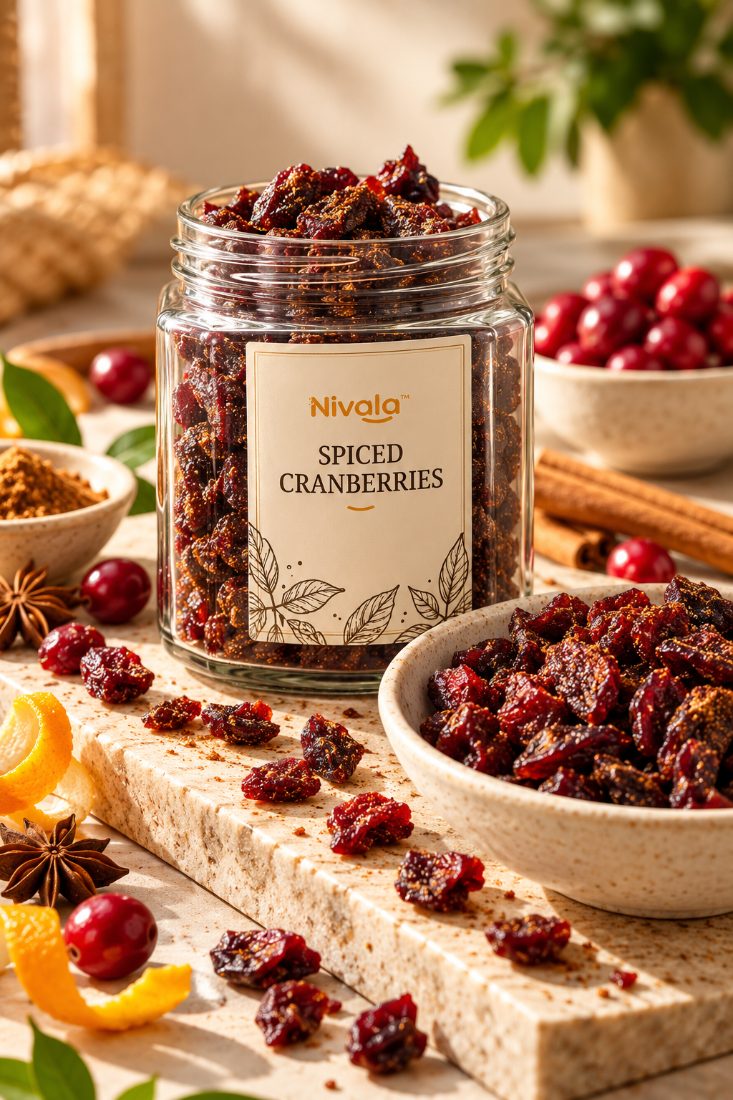 Spiced Cranberries