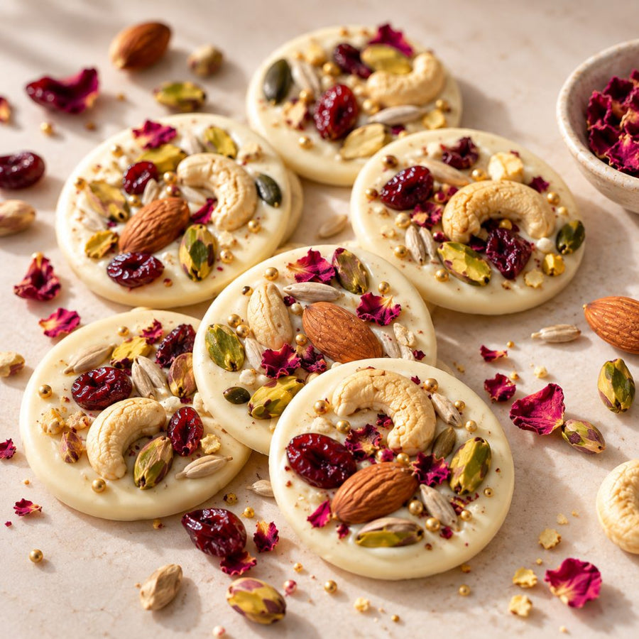 Fruit and Nut Chocolate Discs (1 of 2)
