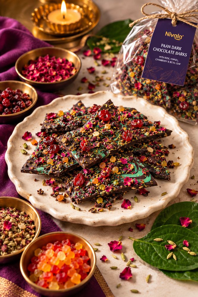 Meetha Paan Dark Chocolate Bark pieces (4 of 4)